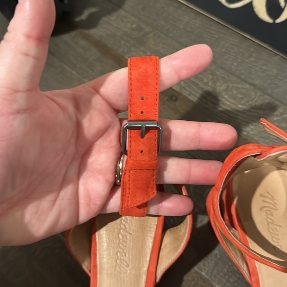 Madewell suede block heels - Picture 3 of 9